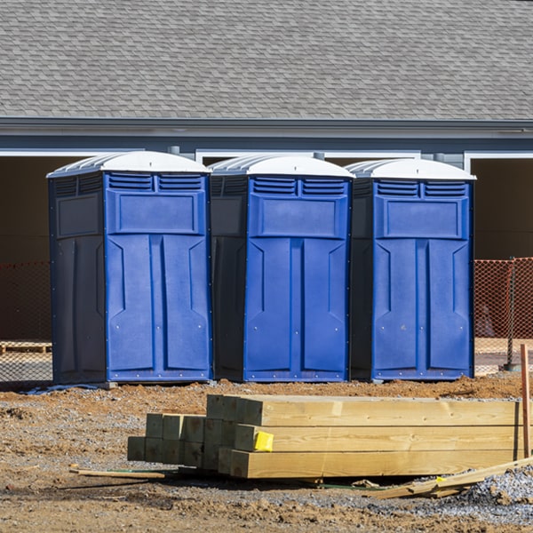 how do you dispose of waste after the portable restrooms have been emptied in Ridgeland